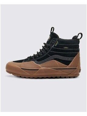 NWT VANS SK8-HI DIP MTE-2 SHOES/BOOTS SZ 7 MENS BLACK/BROWN GUM COLD WEATHER